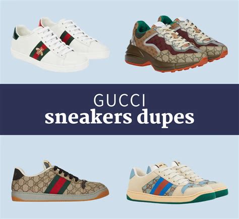 dupe gucci shoes|shoes that look like Gucci.